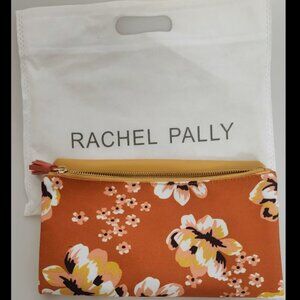 Rachel Pally Reversible Orange Floral Blossom Fold Over Clutch 12"x10"